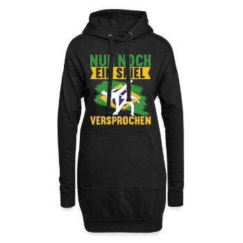Capoeira Capoeirista - Hoodie-Kleid - Schwarz - Vorne