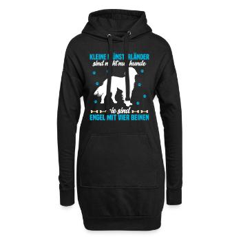 Le petit Münsterlander n’est pas qu’un chien - Sweat-shirt à capuche long Femme - noir - Devant