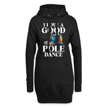 I Love A Good Pool Dance - Hoodie-Kleid - Schwarz - Vorne