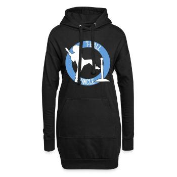 T-Ball Uncle Teeball Uncle T-Ball Player - Hoodie-Kleid - Schwarz - Vorne