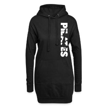 Pilates Instructor Teacher Pilates - Hoodie-Kleid - Schwarz - Vorne