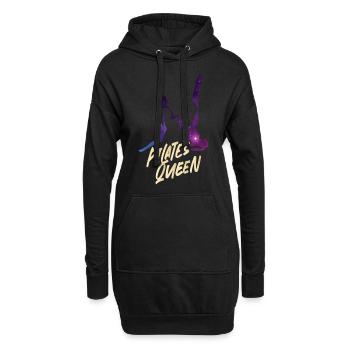 Pilates Instructor Teacher Pilates - Hoodie-Kleid - Schwarz - Vorne