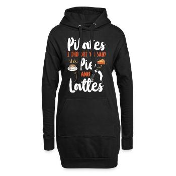 Instructeur de Pilates Professeur Jeu de mots - Sweat-shirt à capuche long Femme - noir - Devant
