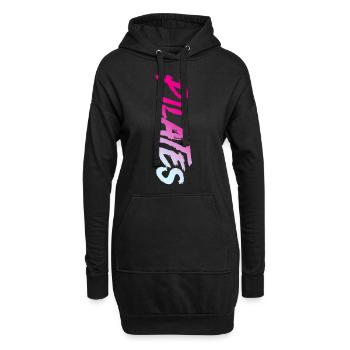 Pilates Instructor Teacher Pilates - Hoodie-Kleid - Schwarz - Vorne