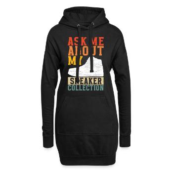 Sneakerhead Sneaker Collector - Sweat-shirt à capuche long Femme - noir - Devant