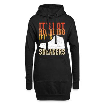Sneakerhead Sneaker Collector - Sweat-shirt à capuche long Femme - noir - Devant