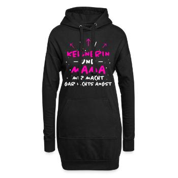 Kellnerin Spruch Beruf Lustiges Kellnerin Geschenk - Hoodie-Kleid - Schwarz - Vorne