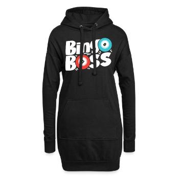 Bingo Joueur Bingo - Sweat-shirt à capuche long Femme - noir - Devant