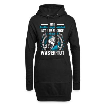 Fahrzeuglackierer weiß was er tut Lackierer - Hoodie-Kleid - Schwarz - Vorne
