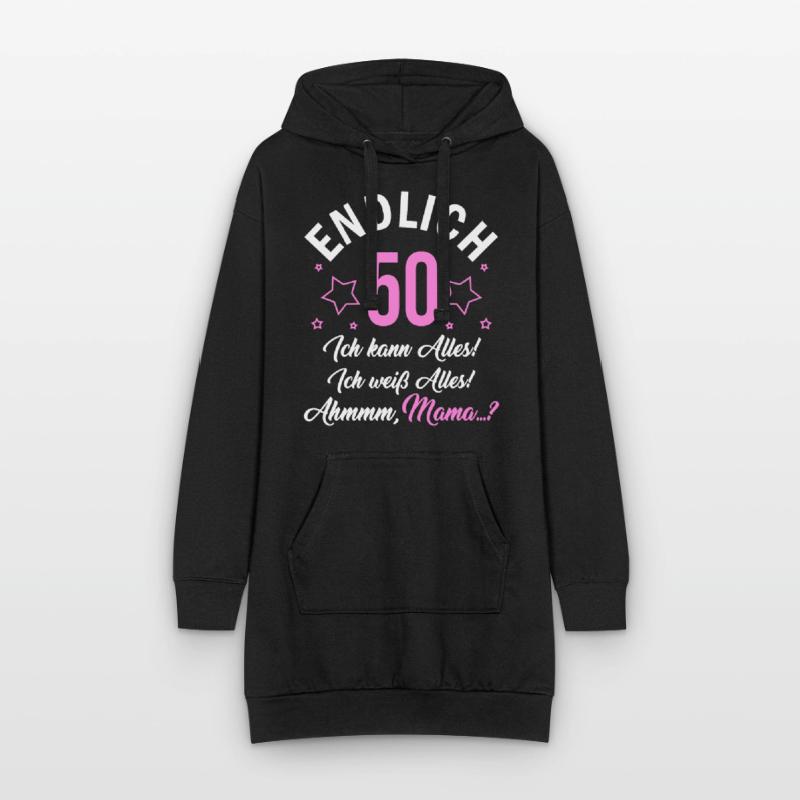 Finally 50 I can do everything I know everything Hoodie Dress
