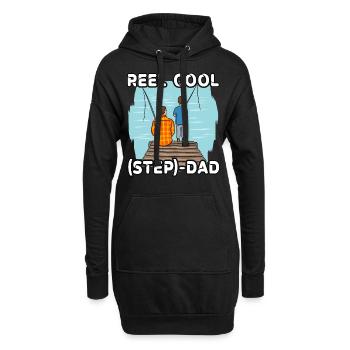 Reel Cool Beau-père - Sweat-shirt à capuche long Femme - noir - Devant