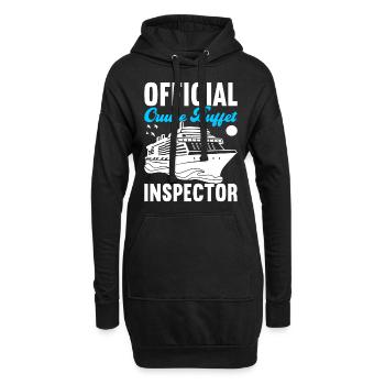 Croisière Vacances Bateau de croisière - Sweat-shirt à capuche long Femme - noir - Devant