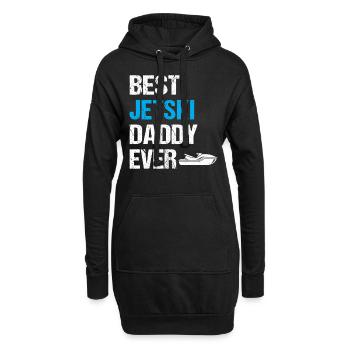 Best jetski Daddy Ever - Jetski Racing Daddy Jetsk - Hoodie-Kleid - Schwarz - Vorne