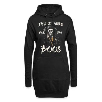 Barman Mixologue Halloween Pun - Sweat-shirt à capuche long Femme - noir - Devant
