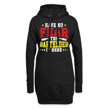 Bartender Mixologist Have No Fear - Hoodie-Kleid - Schwarz - Vorne