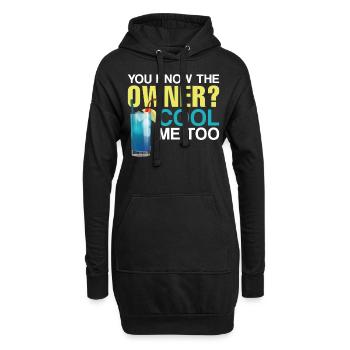 Barman Mixologue Vous connaissez le - Sweat-shirt à capuche long Femme - noir - Devant