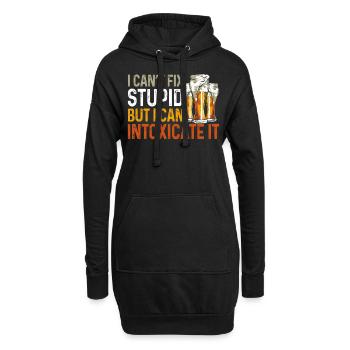 Barman Mixologue Je ne peux pas réparer - Sweat-shirt à capuche long Femme - noir - Devant