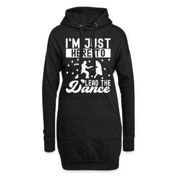 Ballsaal Tanz Ballsaaltänzer Gesellschaftstänzer - Hoodie-Kleid - Schwarz - Vorne