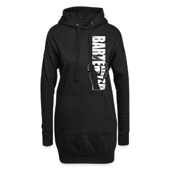 Bartender Mixologist Bartender - Hoodie Dress - black - Front