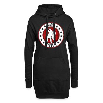 Judo Sister Judo Combattant Judo Arts Martiaux Judoka - Sweat-shirt à capuche long Femme - noir - Devant