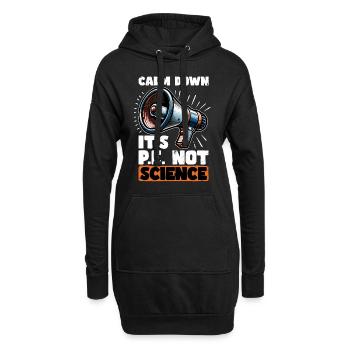 Instructeur d’éducation physique Calm Down C’est l’éducation physique - Sweat-shirt à capuche long Femme - noir - Devant