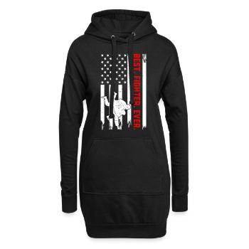 Meilleur combattant de judo de tous les temps - Judo Arts martiaux - Sweat-shirt à capuche long Femme - noir - Devant