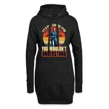 It's A Pest Control Thing Animal Control Officer - Hoodie Dress - black - Front
