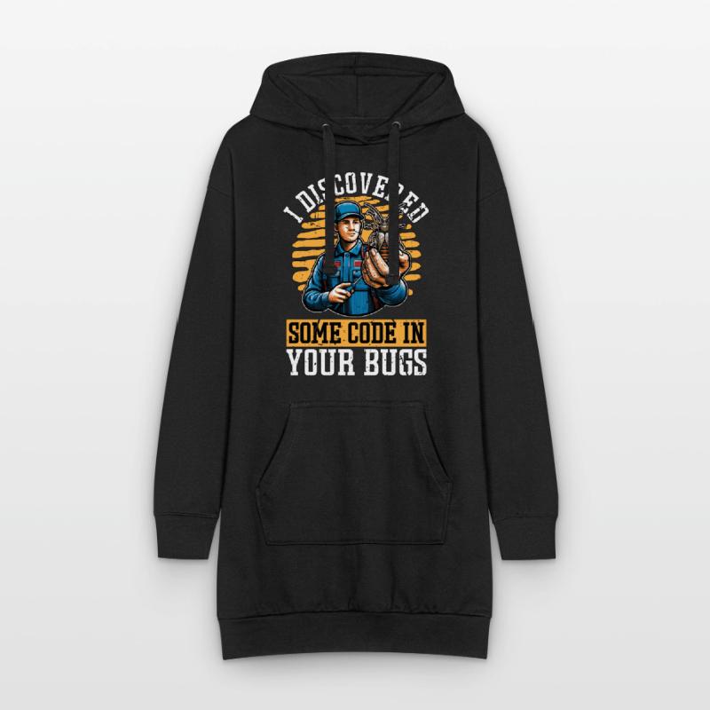 Pest Control I Discovered Some Code Spraying Bugs Hoodie Dress