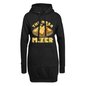 Tamale Cuisine mexicaine Tamale Lover - Sweat-shirt à capuche long Femme - noir - Devant