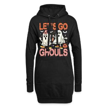 Let’s Go Ghouls - Sweat-shirt à capuche long Femme - noir - Devant