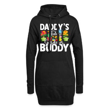Daddys Future gardener Buddy - Baby Gardener - Hoodie-Kleid - Schwarz - Vorne