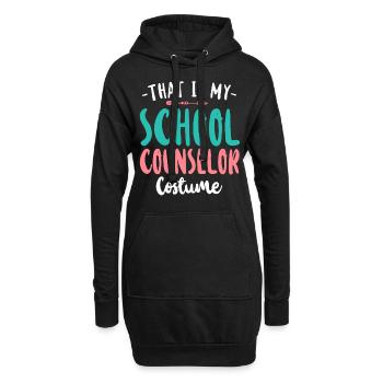 School Counselor Halloween That Is - Hoodie-Kleid - Schwarz - Vorne