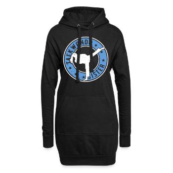 Taekwondo Sister Taekwondo Fighter Taekwondo - Hoodie-Kleid - Schwarz - Vorne