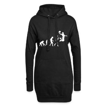 T-shirt de basket-ball B-ball Dunking Rebound Player - Sweat-shirt à capuche long Femme - noir - Devant
