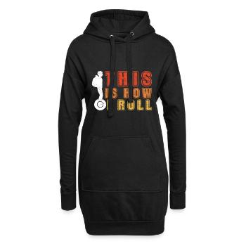 EUC Monowheel - Hoodie Dress - black - Front