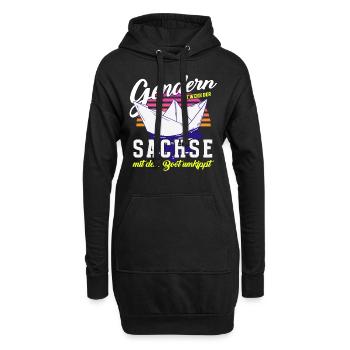 Gendern Tshirt Herren Damen Lustig Witzig Spruch - Hoodie-Kleid - Schwarz - Vorne