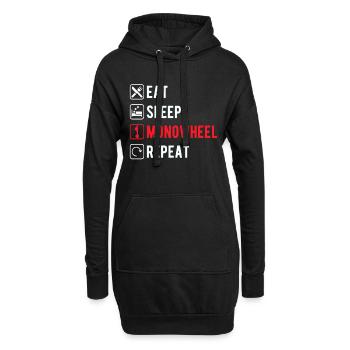 EUC Monowheel - Hoodie Dress - black - Front