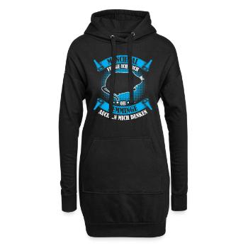 Lemmings Thinking of Me Vole Lemming - Hoodie Dress - black - Front