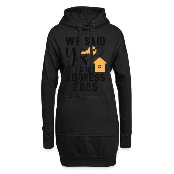 Nous avons dit à l’adresse 2026 - Sweat-shirt à capuche long Femme - noir - Devant