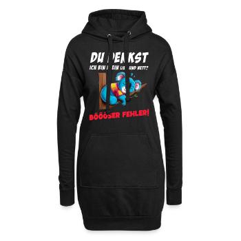 Koala Tshirt Drôle Drôle Humour Sarcasme Bureau - Sweat-shirt à capuche long Femme - noir - Devant