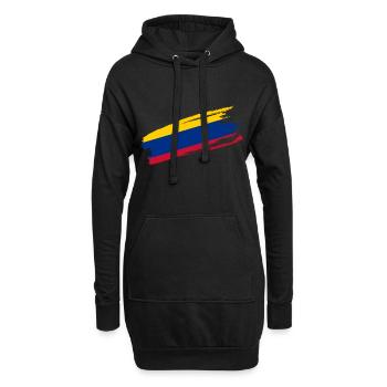Colombie Colombie Medellín Vacances Bogota Cali - Sweat-shirt à capuche long Femme - noir - Devant