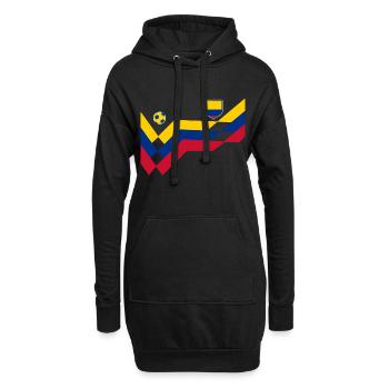 Colombie Colombie Medellín Vacances Bogota Cali - Sweat-shirt à capuche long Femme - noir - Devant