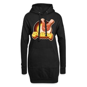 Pottery Ceramics Artist Retro 70s - Hoodie-Kleid - Schwarz - Vorne