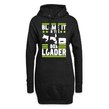 Flyball Sports canins - Sweat-shirt à capuche long Femme - noir - Devant