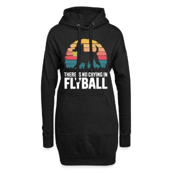 Flyball Sports canins - Sweat-shirt à capuche long Femme - noir - Devant