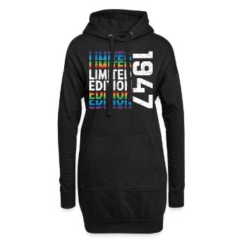 Limited Edition 1947 - Hoodie Dress - black - Front