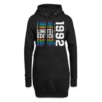 Limited Edition 1992 - Hoodie-Kleid - Schwarz - Vorne