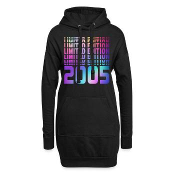 Limited Edition 2005 - Hoodie Dress - black - Front