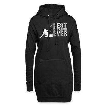 Kiteboard Kitesurf Kitesurfeur - Meilleur - Sweat-shirt à capuche long Femme - noir - Devant