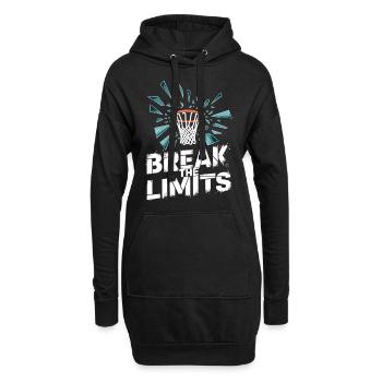 Basketball Power - Break the Limits Shirt - Hoodie-Kleid - Schwarz - Vorne